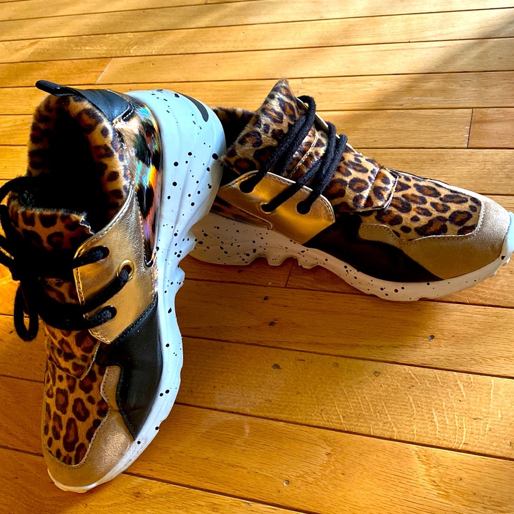 Fashion Wedge Sneakers - US Sz. 10 - Picture 6 of 6
